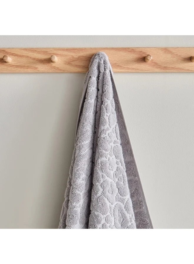 Home Box Opulence Leopard Turkish Cotton Jacquard Bath Towel 140 x 70 cm