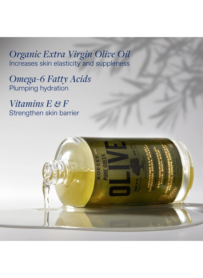KORRES Olive 3-in-1 Nourishing Oil, 3.38 fl. oz. - Image 3