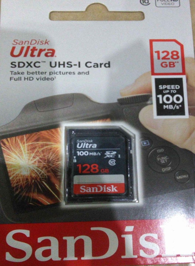سوبر برو SDXC UHS-I بطاقة الذاكرة - C10 ، U3 ، V30 ، 4K UHD ، بطاقة الذاكرة الرقمية المؤمنة - sdxxd-128g-gn4in