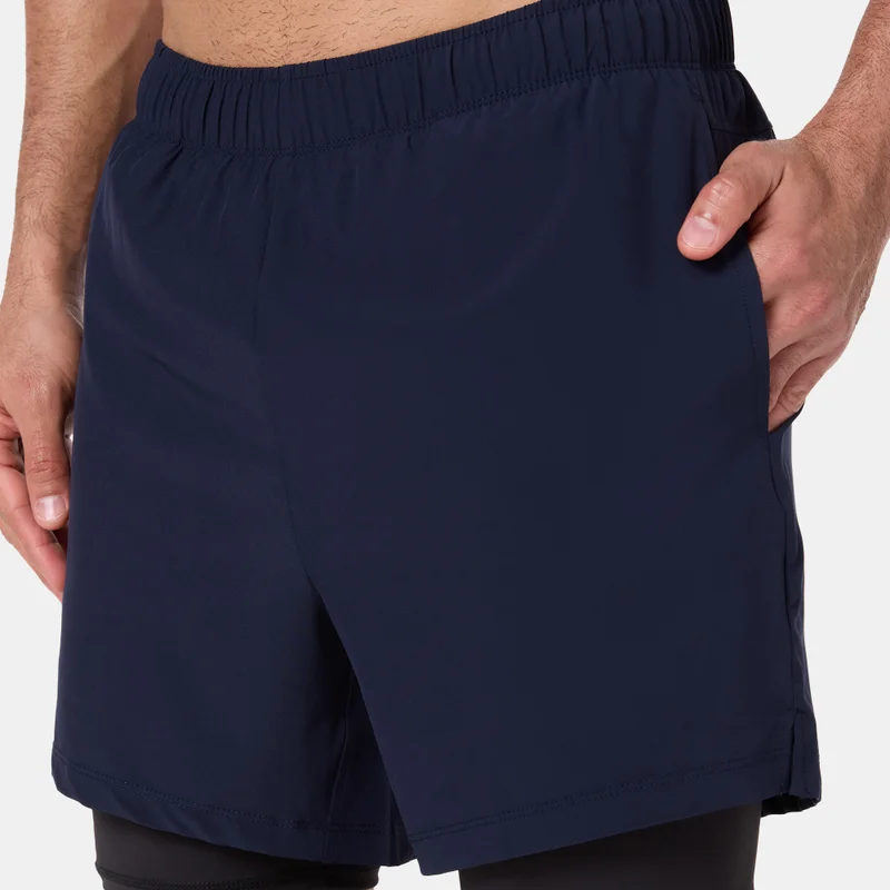 Sun and Sand Sports Blue Men's Hybrid Shorts for Men | Best Price UAE