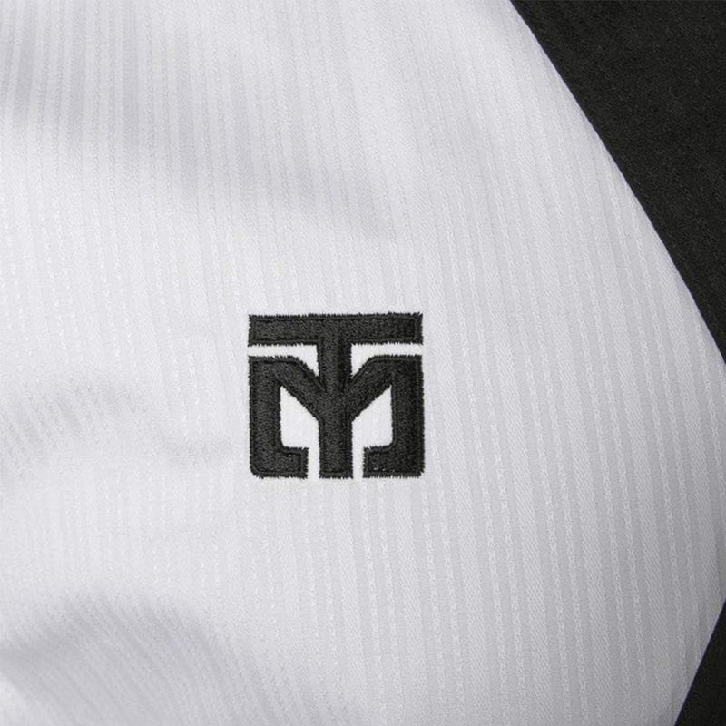 Mooto Korea Taekwondo Poomsae Uniform WT Logo Taebek Dan MMA Martial Arts Karate Judo Kick Boxing (180(Height:180~189cm)(5.90~6.20ft), 1. Male) - Image 4