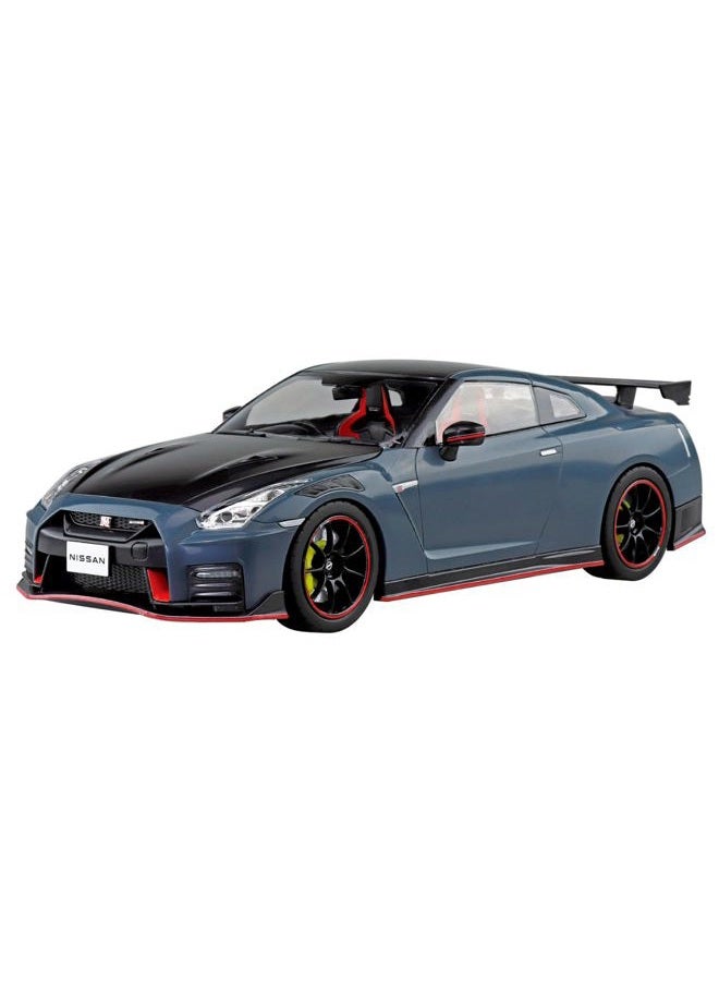 Aoshima Nissan R35 GT-R Special Edition 2022 Nismo (Stealth Gray) 1:24 Scale Model Kit - Image 1