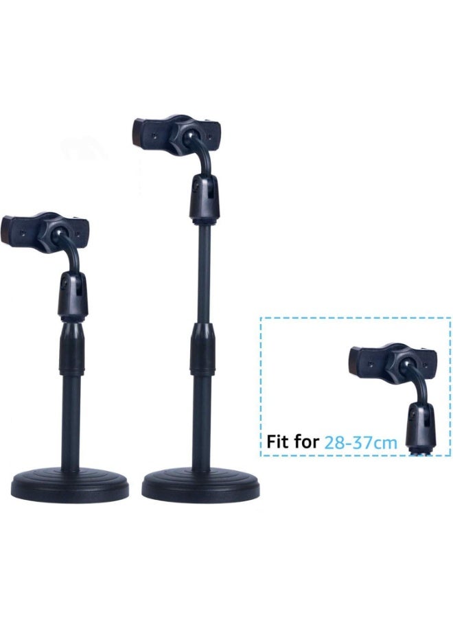 GenPro Adjustable Microphone Stand with Holder,360 Degree Rotating - Image 3