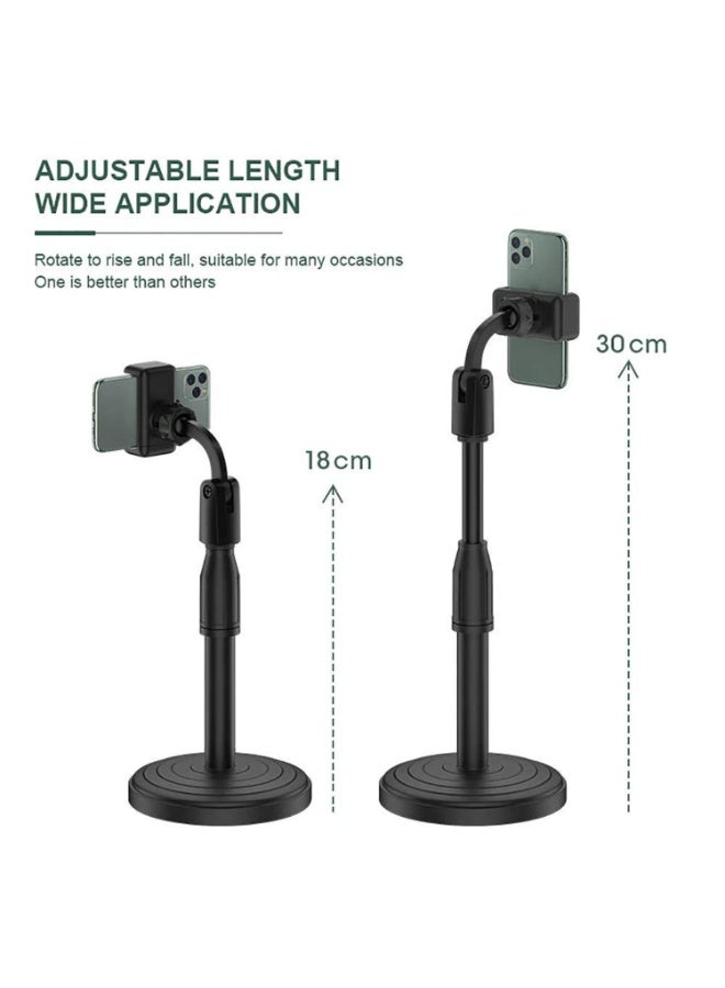 GenPro Adjustable Microphone Stand with Holder,360 Degree Rotating - Image 4