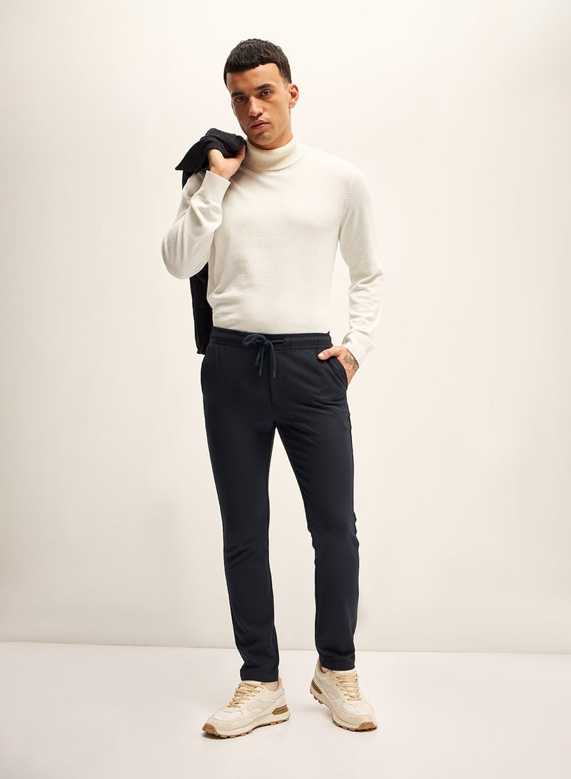 THE BEAR HOUSE Men's Casual Trousers, Stylish and Comfortable Pants for Daily Wear, Weekend Outings, Travel, and Relaxed Office Settings - Image 3