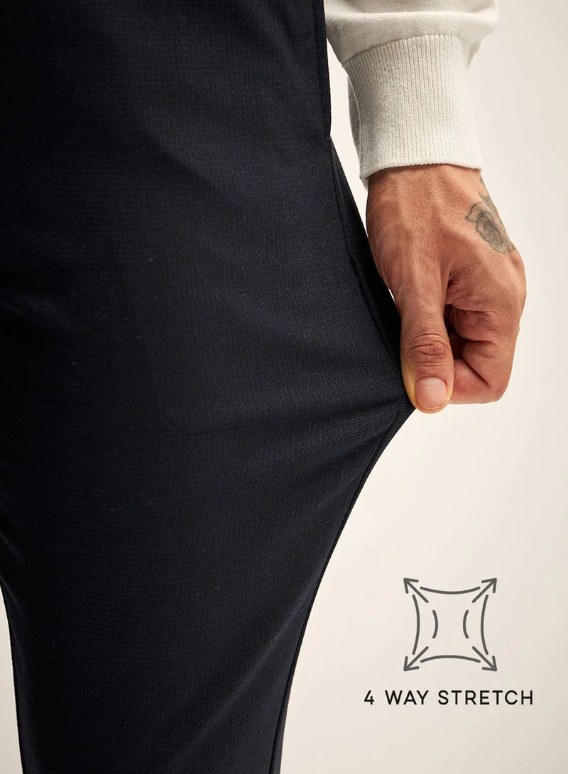 THE BEAR HOUSE Men's Casual Trousers, Stylish and Comfortable Pants for Daily Wear, Weekend Outings, Travel, and Relaxed Office Settings