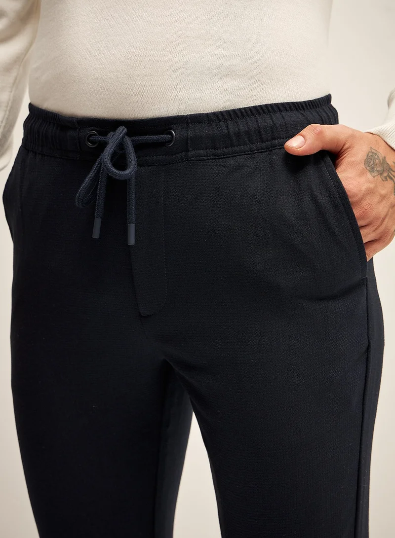 THE BEAR HOUSE Men's Casual Trousers, Stylish and Comfortable Pants for Daily Wear, Weekend Outings, Travel, and Relaxed Office Settings