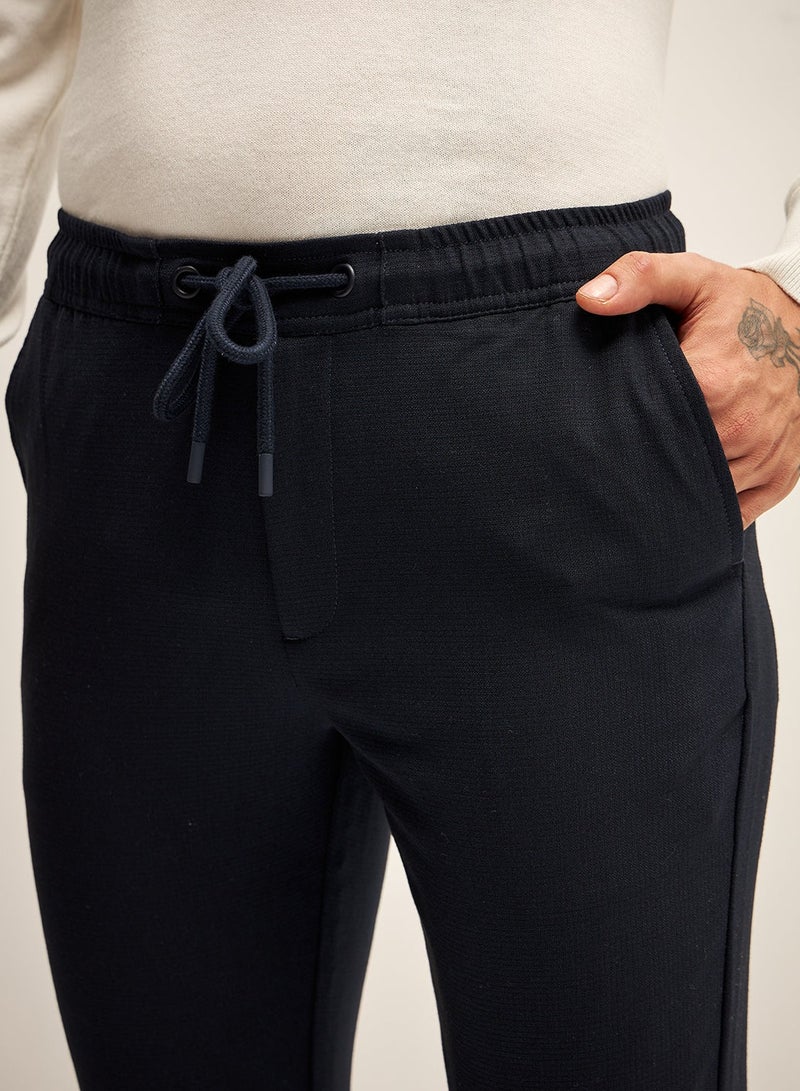 THE BEAR HOUSE Men's Casual Trousers, Stylish and Comfortable Pants for Daily Wear, Weekend Outings, Travel, and Relaxed Office Settings - Image 5