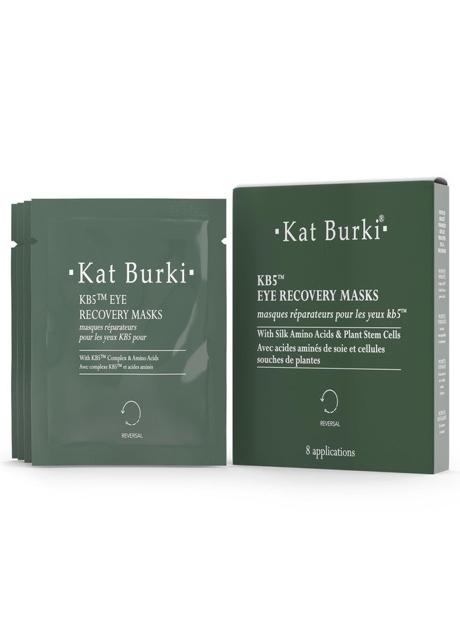 Kat Burki KB5 Eye Recovery Masks. Quick Lifting and Illuminating Eye Masks Powered by Niacinamide & Plant Stem Cells, 8 Applications - Image 1