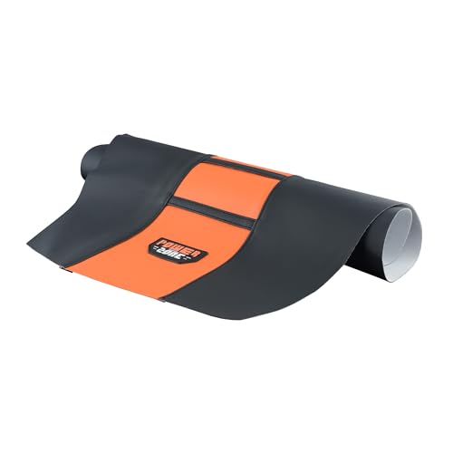 sawrain Dirt Bike Seat Cover Universal Gripper NoSlip Dirtbike Seat Cover BlackOrange - Image 1