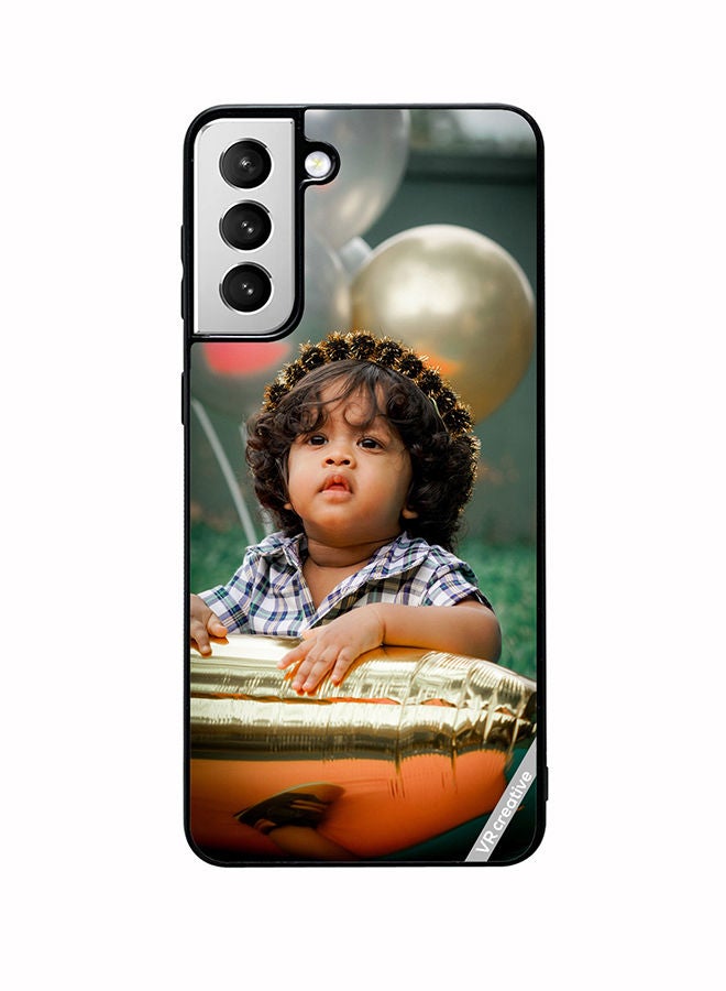 VR CREATIVE Protective Case Cover For Samsung Galaxy S22 Plus 5G Bday Baby Design Multicolour - Image 1