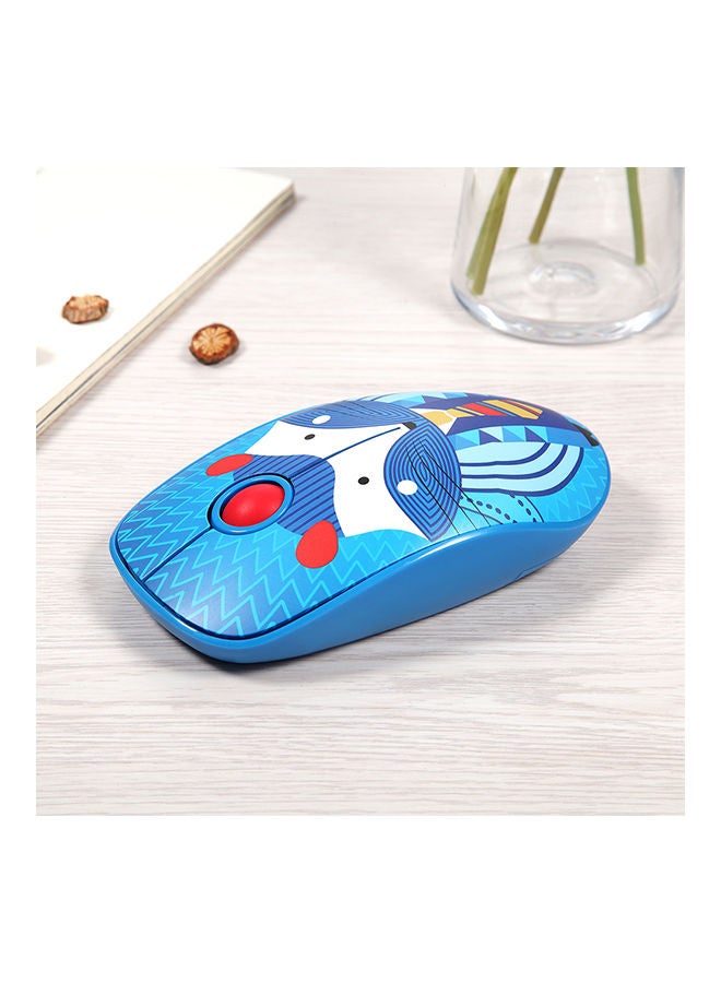 نيبمينينت ماوس ضوئي لا سلكي صامت بتردد 2.4 جيجاهرتز يتميز بأنه موفر للطاقة ومزود ببكرة ناعمة للتتبع والتمرير متعدد الألوان - Image 2