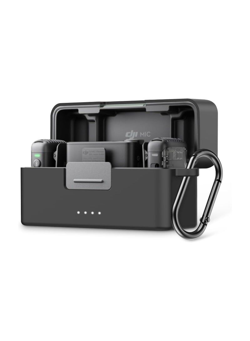 حافظة شاحن DJI Mic Mini، غطاء واقٍ كامل، حافظة تخزين، حافظة واقية لجهاز ميكروفون DJI Mic Mini اللاسلكي - Image 1