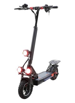 Cute ninos Electric scooter with comfortable seat, digital display, 48V battery, mobile stand, front and rear lights, front and rear aids, Bluetooth, and safety switches for safe and comfortable driving  - Image 1