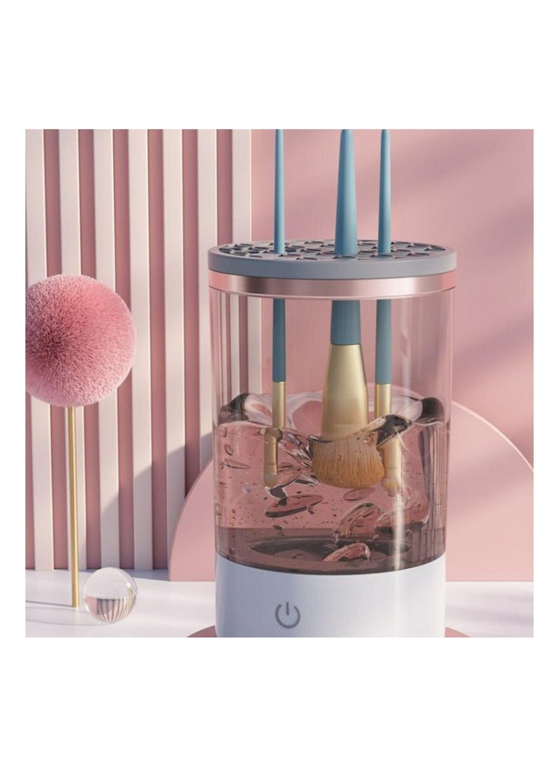 BP - Electric Makeup Brush Cleaner Machine Makeup Brush Cleaner Automatic USB Makeup Brush Washing Machine Brush Cleaner for All Size Beauty Makeup Brushes Set - Image 1