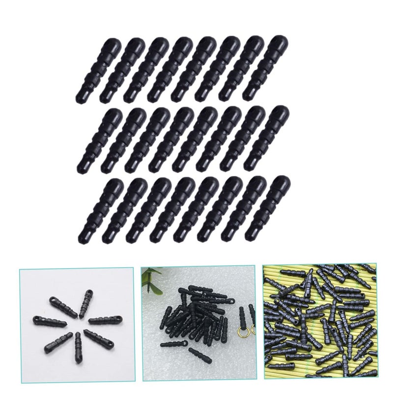 340Pcs Universal Device Dust Plugs for Headphone Jack Protection Black - Image 5
