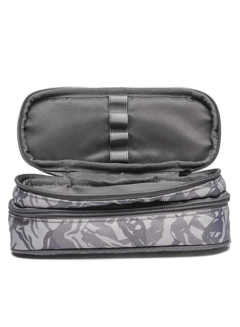 Wenger Back To School Two-Compartment Pencil Case - Grey
