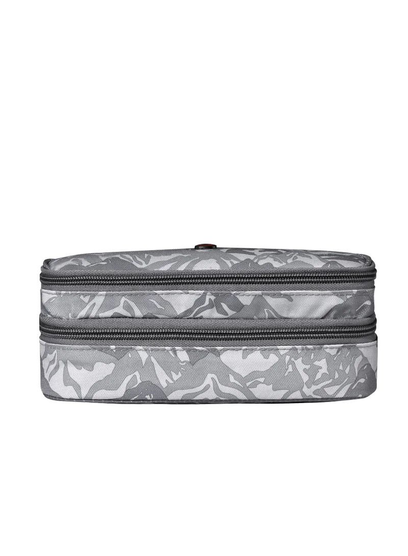 فيجنر Back To School Two-Compartment School Pencil Case Grey - 653112