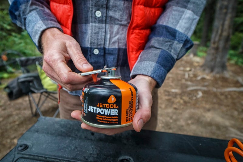 Jetboil Crunchit Fuel Canister Recycling Tool (Orange) - Image 3
