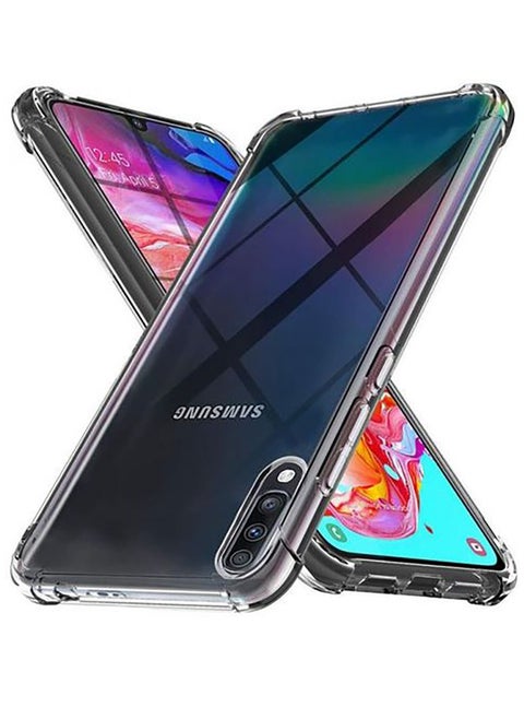 Anti-shock Transparent Case For Samsung A70