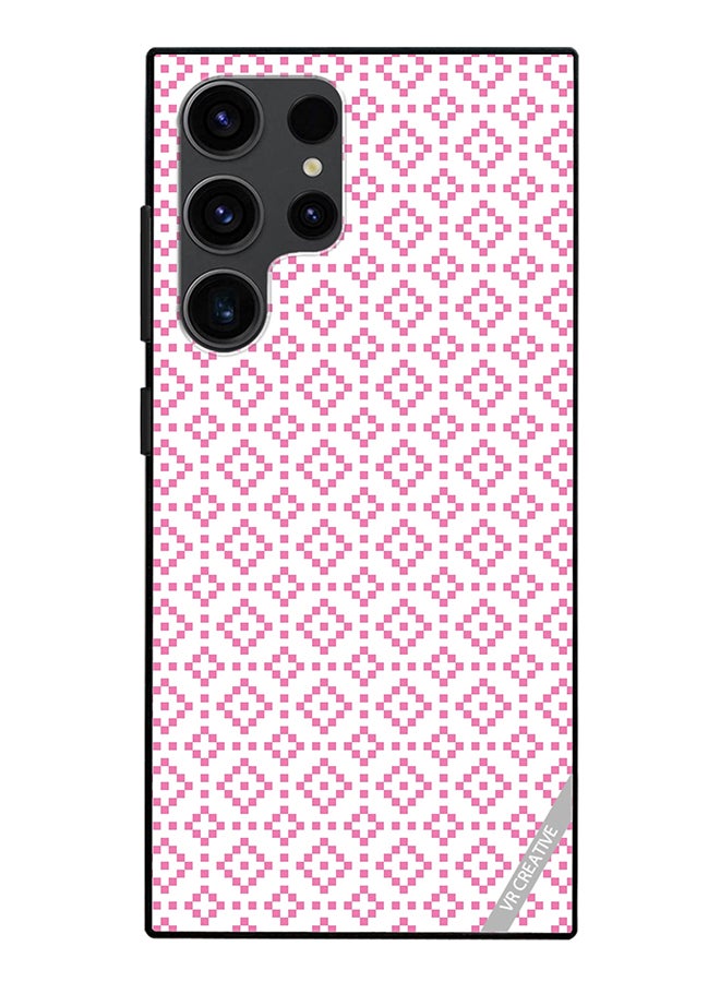 VR CREATIVE Protective Case Cover For Samsung Galaxy S24 Ultra Strips Design Multicolour - Image 1