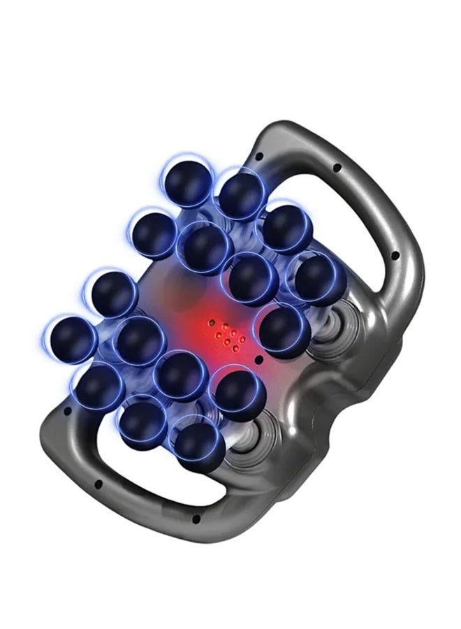 16 Heads Muscle Massage Gun, Full Body Massager 9 Modes & 99 Levels, Deep Tissue Percussion Massager Quiet Muscle Massage Gun for Back, Shoulders, Legs, Body Muscle Pain Relief Gift for Men and Women - Image 5