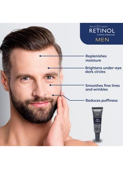 RETINOL Retinol Men’S Eye Cream The Original Retinol Eye Treatment For Men Targets Undereye Area To Reduce Puffiness & Dark Circles Boost Hydration & Drastically Minimize The Visible Signs Of Aging  - Image 4