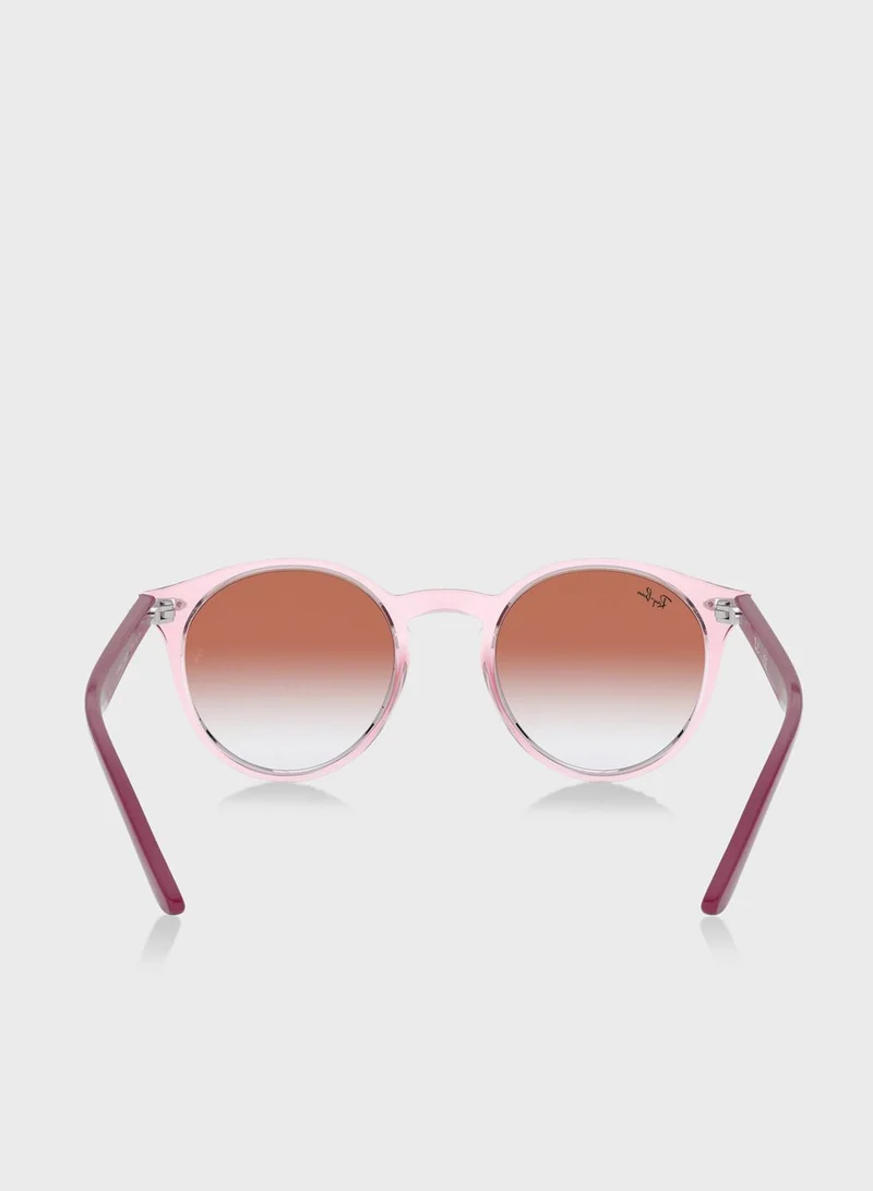Ray-Ban Junior 0Rj9064S Round Sunglasses