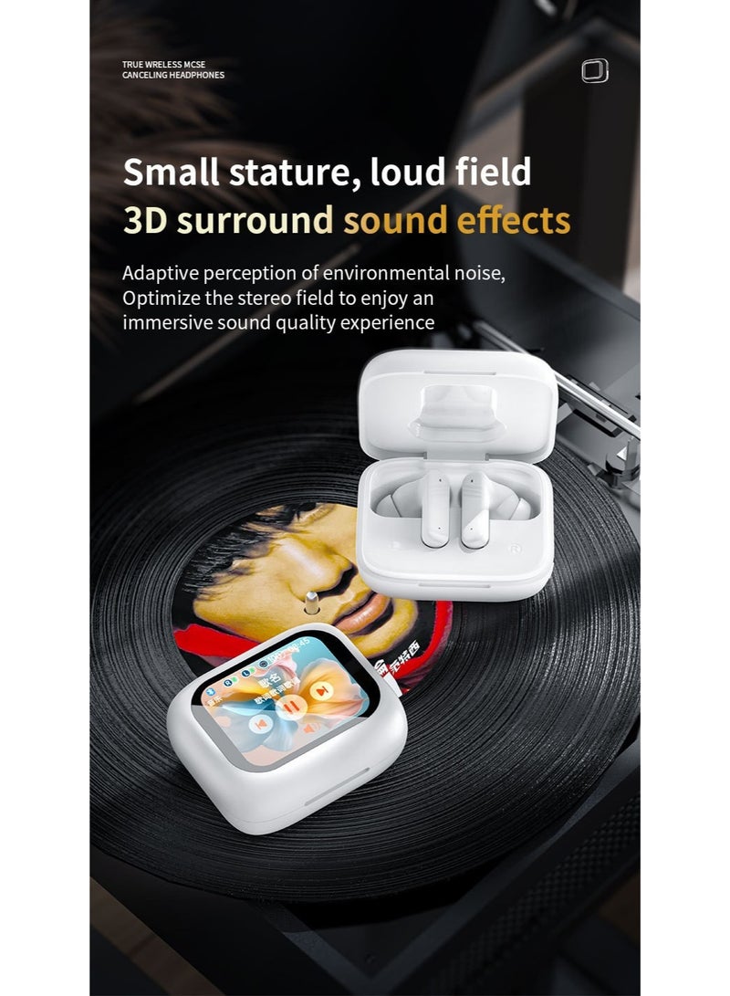 Revolutionary LCD Screen Earbuds - Touch Control, ANC, Bluetooth 5.3 - Image 4