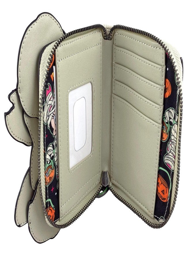 Loungefly Disney Minnie Mouse Mummy Halloween Faux Leather Wallet - Image 4