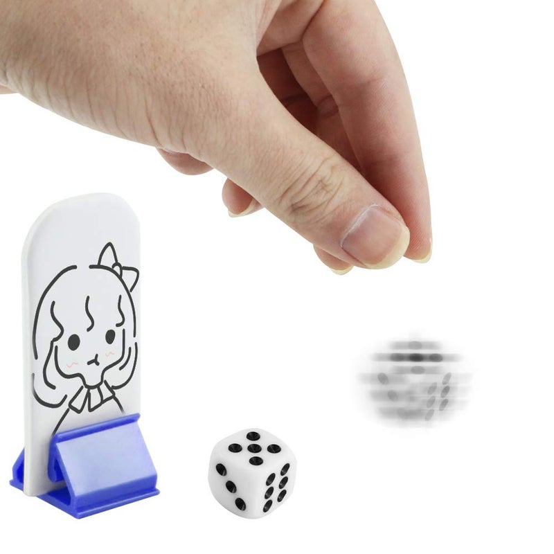 Bignc 50 Pack Colorful Game Card Stands, 50 Pieces White Blank Game Board Marker for DIY Board Game Party Favor - Image 3