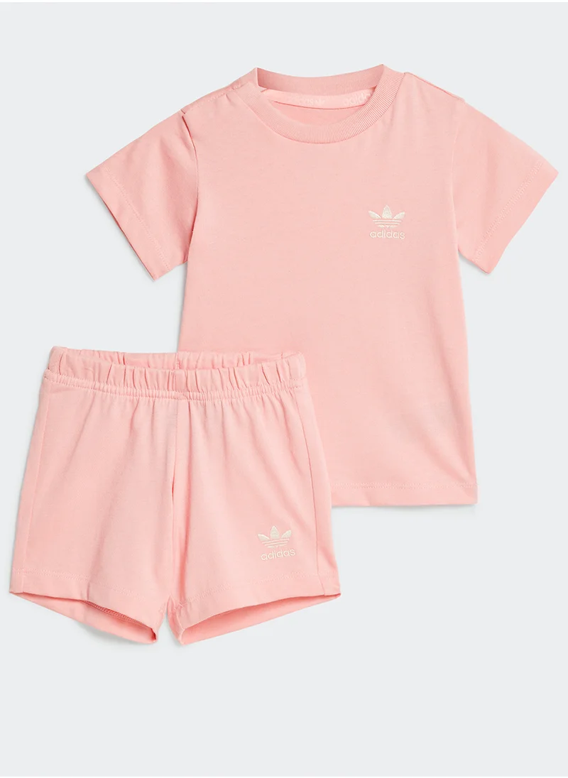 اديداس اوريجينالز Infant T-Shirt & Shorts Set