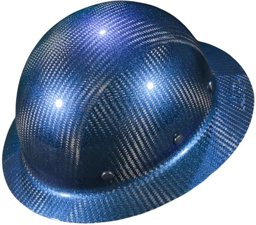 AFP Fiber Full Brim Hard Hat | 6 Point Ratchet Suspension | OSHA & ANSI Rated | Hard Hats for Men | Premium Construction Helmets for Safety - Image 1