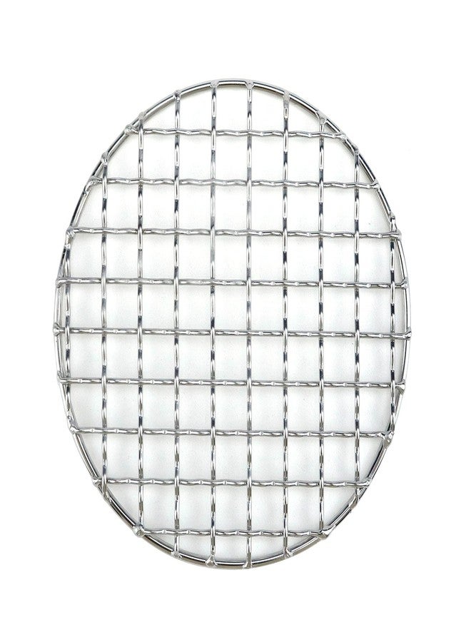 Pastlla Cooling Rack Stainless Steel Metal Wire Rack Barbecue Carbon Baking Net Grill Square Cooling Rack 130×130mm/5.12×5.12in, Round - Image 1