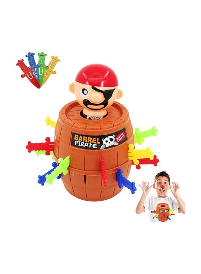 Waldspring Pirate Toy, Pirate Game, Barrel Pirate, Pirate Gifts, Suitable for Boys and Girls of All Ages as well as Adults, Pop Up Pirate Game - Image 1