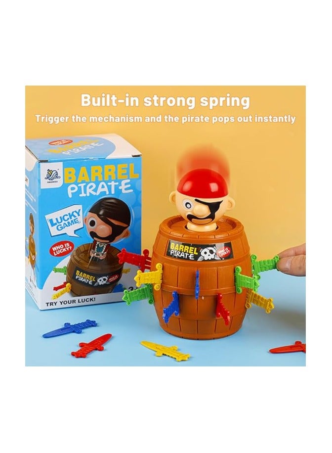 Waldspring Pirate Toy, Pirate Game, Barrel Pirate, Pirate Gifts, Suitable for Boys and Girls of All Ages as well as Adults, Pop Up Pirate Game - Image 3
