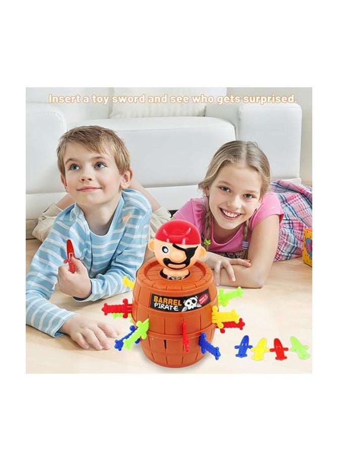 Waldspring Pirate Toy, Pirate Game, Barrel Pirate, Pirate Gifts, Suitable for Boys and Girls of All Ages as well as Adults, Pop Up Pirate Game - Image 4