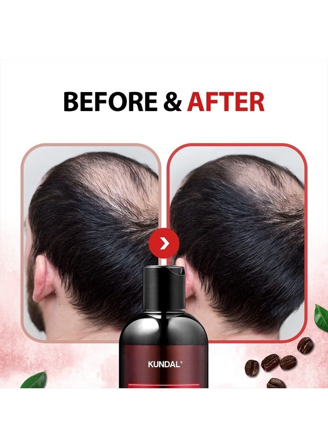 KUNDAL Baby Powder Anti-Hair Loss & Caffein Scalp Care Deep Cleansing For Hair Loss Shampoo 10.14 Fl Oz - Image 2
