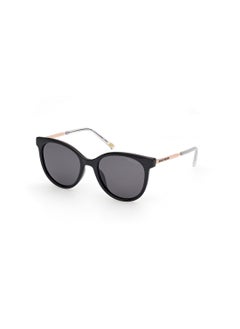 SKECHERS Girls Round Shape  Sunglasses SE0002401D52 Lens Size: 52 Millimeter - Shiny Black  - Image 1