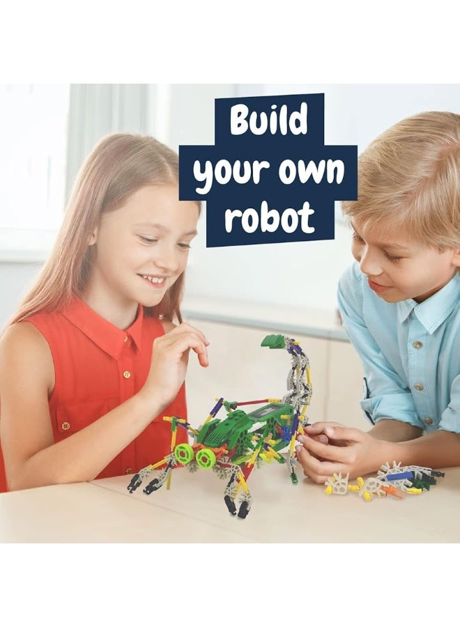 Science4you مجموعة روبوتات سكوربيوبوت من ساينس4يو للأطفال - ألعاب بناء الروبوتات للأطفال من 8 إلى 12 عامًا، مجموعة روبوت تحتوي على 161 قطعة، ألعاب بناء STEM، روبوتات للأطفال، هدية للأطفال من 8 سنوات فما فوق - Image 5