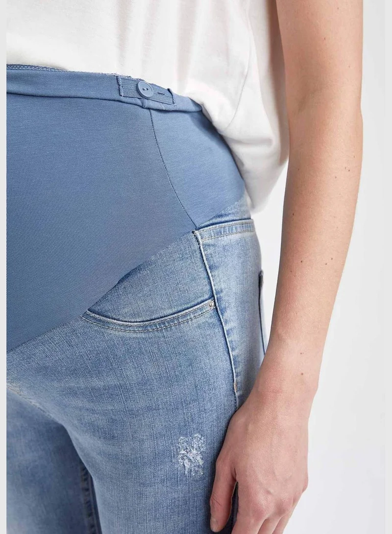 ديفاكتو Woman Skinny Fit Maternity Denim Trousers