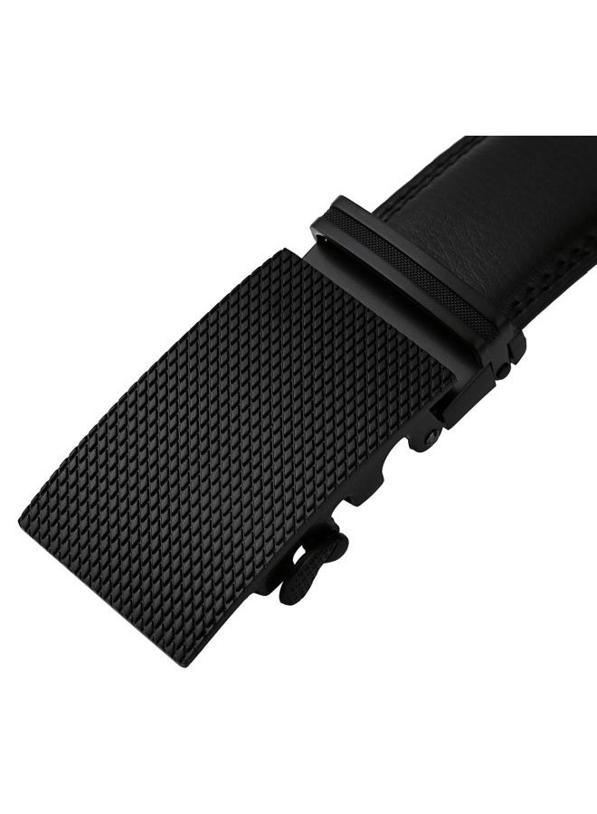 Lavemi Dante Men's Real Leather Ratchet Dress Belt with Automatic Buckle-Elegant Gift Box(55-0030) - Image 3
