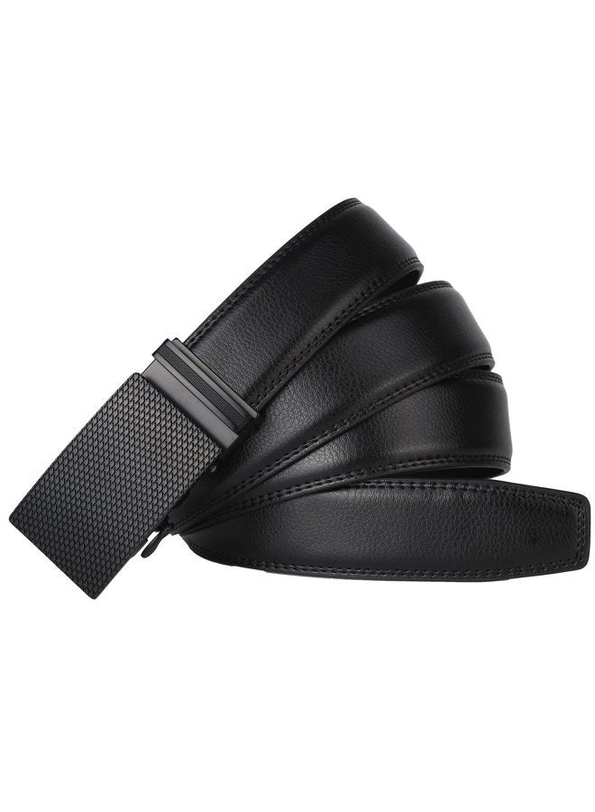 Lavemi Dante Men's Real Leather Ratchet Dress Belt with Automatic Buckle-Elegant Gift Box(55-0030) - Image 2