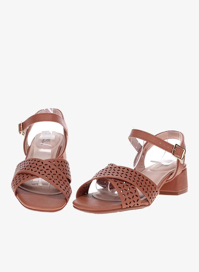 Modare Camel Modare Women’s Flat Sandals with Back Strap – Secure Fit and Lightweight Daily Wear for Women | Best Price UAE