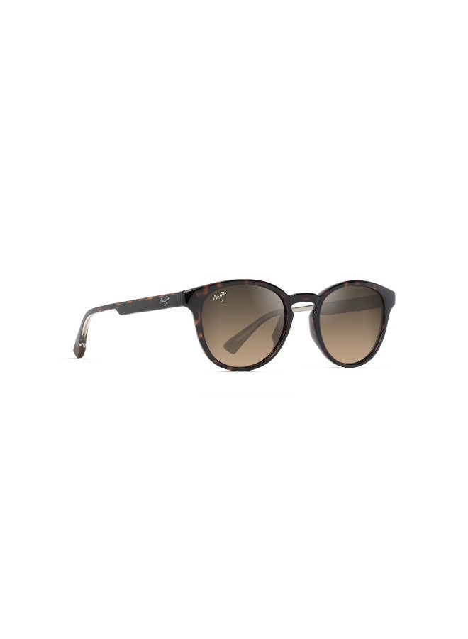 MAUI JIM Hiehie HS636 10 Unisex's Full Rim Round Polarized Sunglasses - Image 1