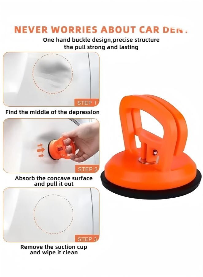 أداة سحب انبعاجات السيارات مع أكواب شفط، أدوات قوية لإزالة الانبعاجات، طقم إصلاح انبعاجات بدون طلاء لهيكل السيارة والزجاج والبلاط - Image 4