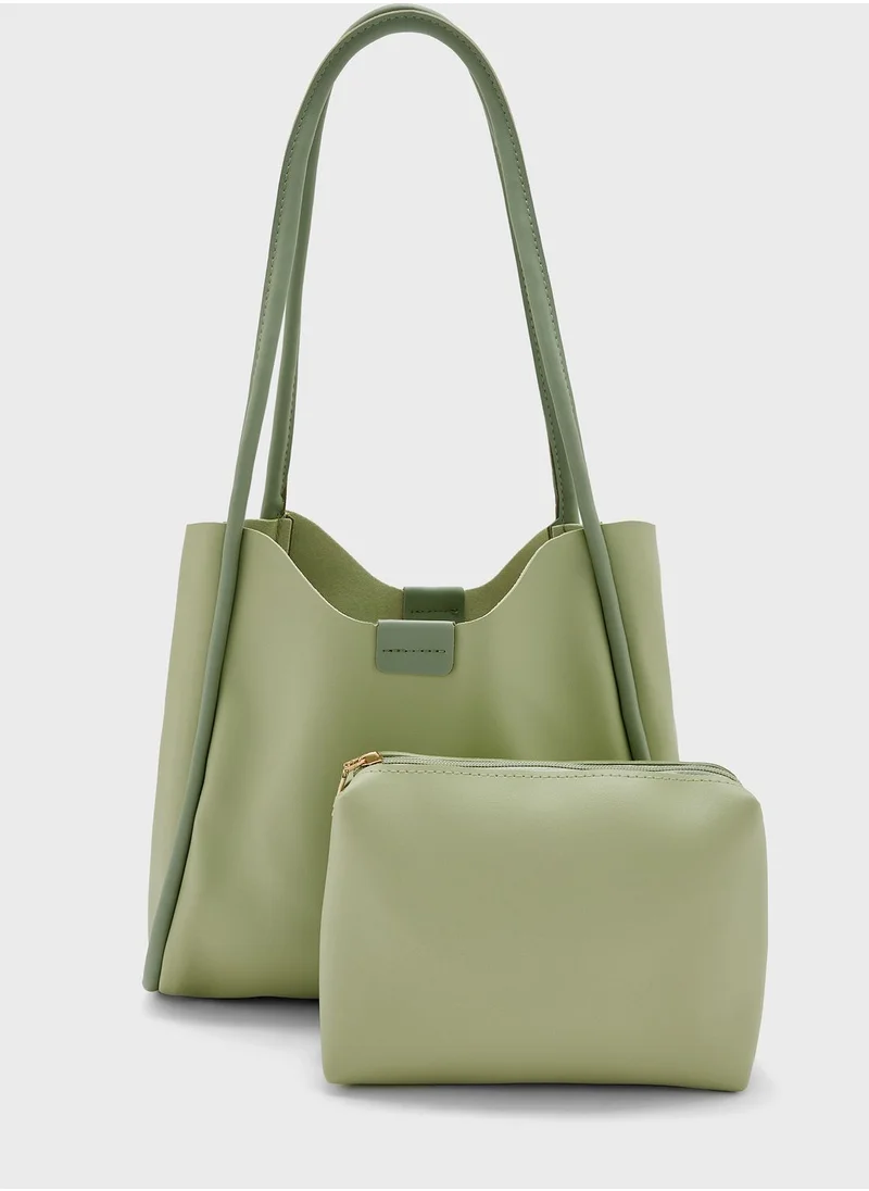 ايلا Minimalist Shoulder Tote Bag