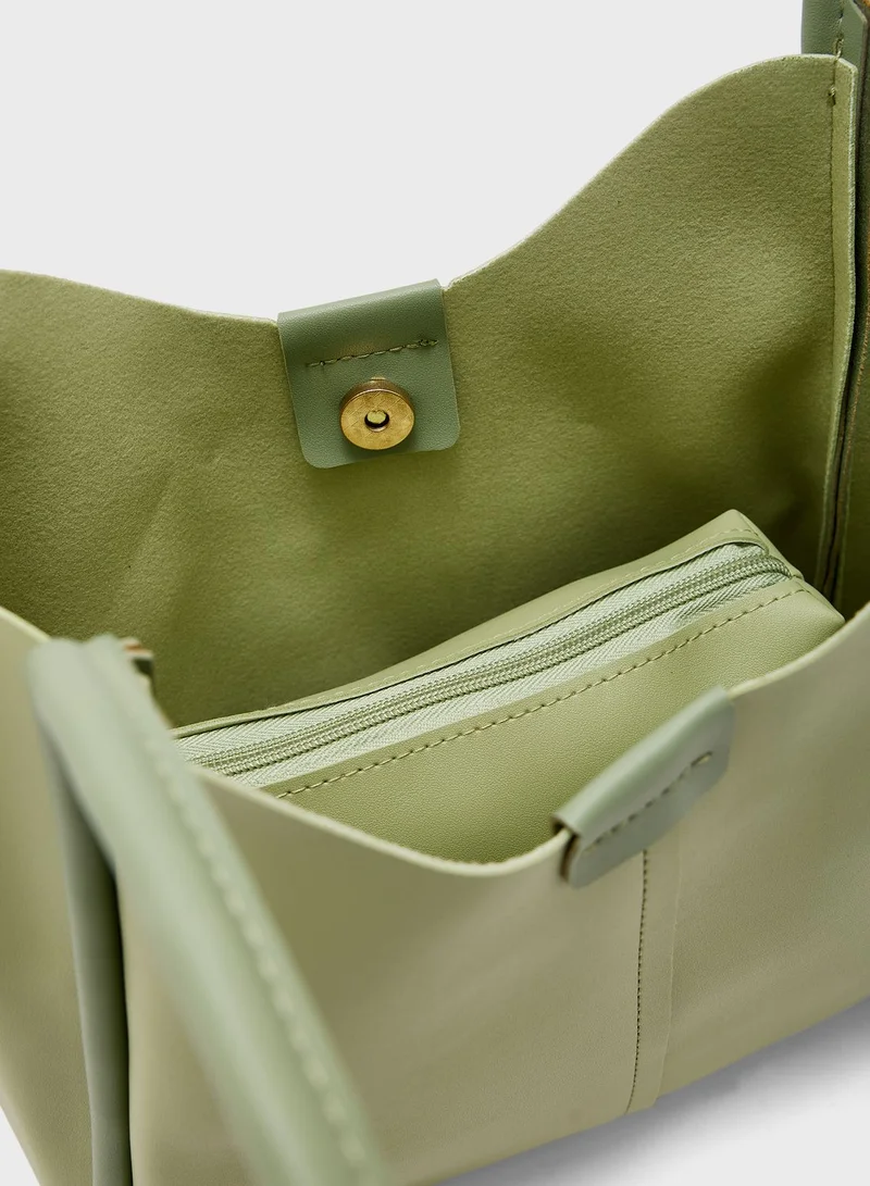 ايلا Minimalist Shoulder Tote Bag