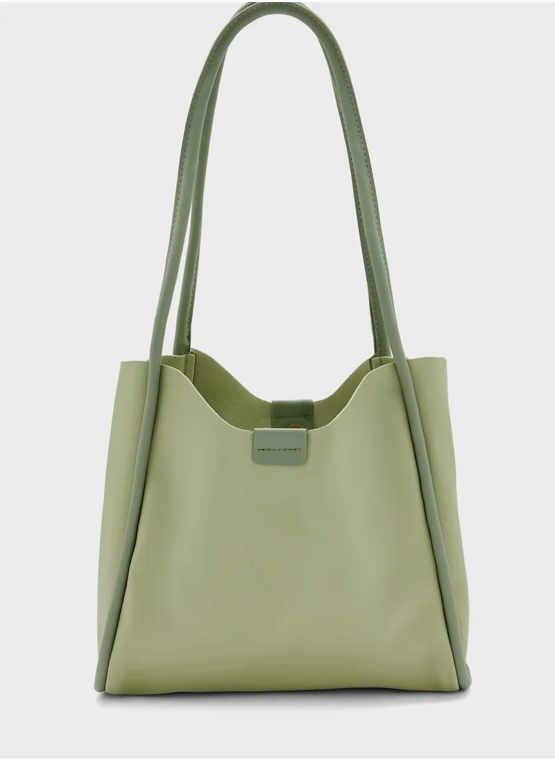 ايلا Minimalist Shoulder Tote Bag