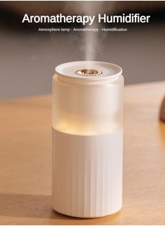 Generic USB Rechargeable Humidifier 250ml with Adjustable Night Light, Ideal for Home, Office, and Car Use, White  - Image 2